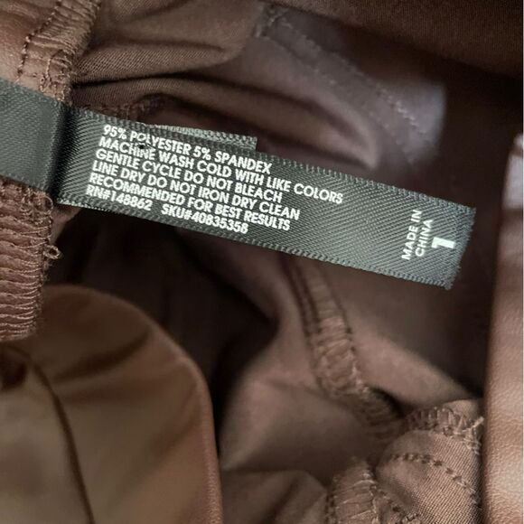 Torrid Full Length Signature Waist Faux Leather Slim Boot Legging Womens 1X - Picture 7 of 12